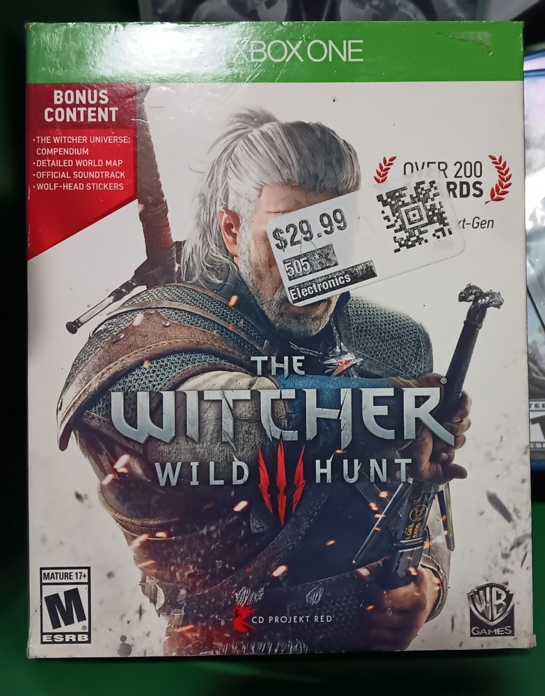 Xbox One The Witcher 3: Wild Hunt with Bonus Content