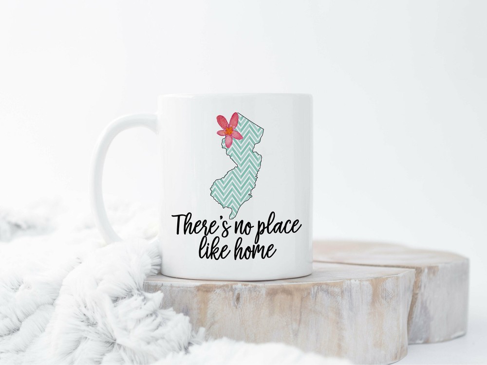 Custom Home State Mug Custom New Jersey Mug New Jersey Mugs Custom State Mug