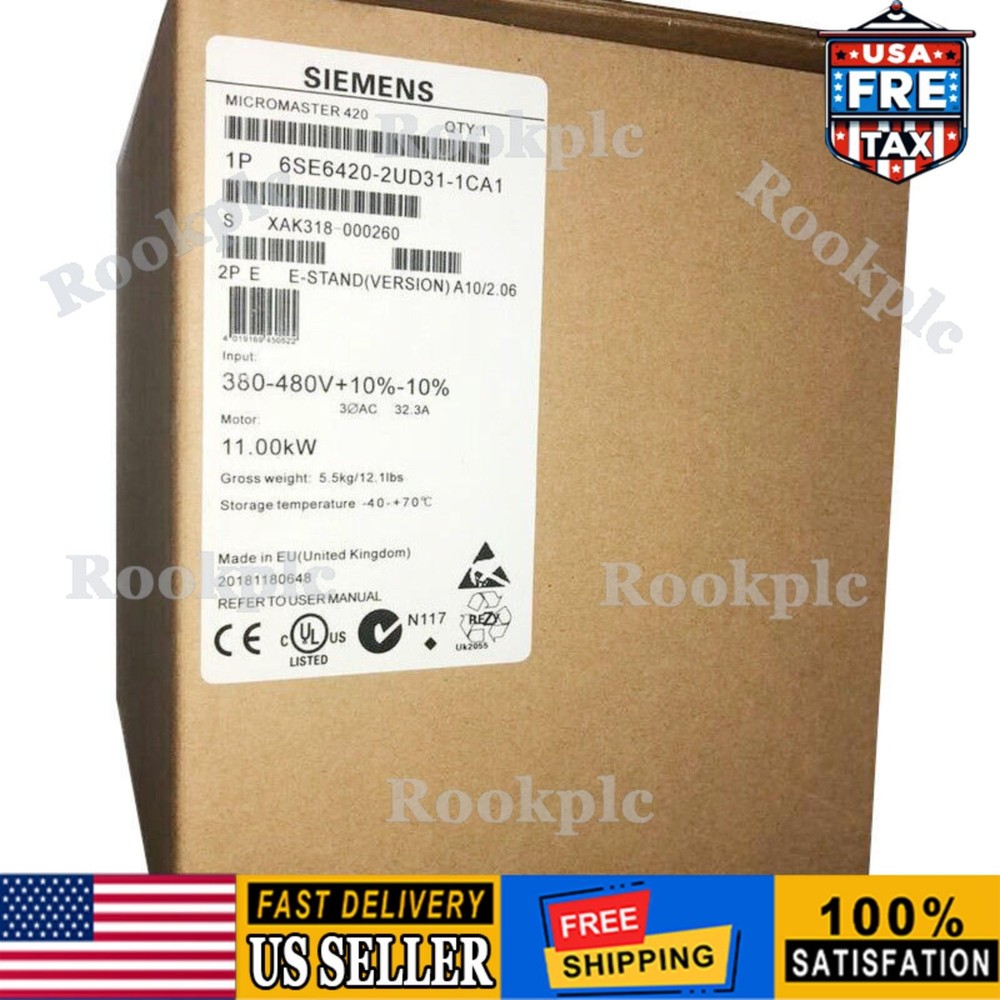 1PC Siemens 6SE6420-2UD31-1CA1 6SE6 420-2UD31-1CA1 New In Box Expedited Shipping