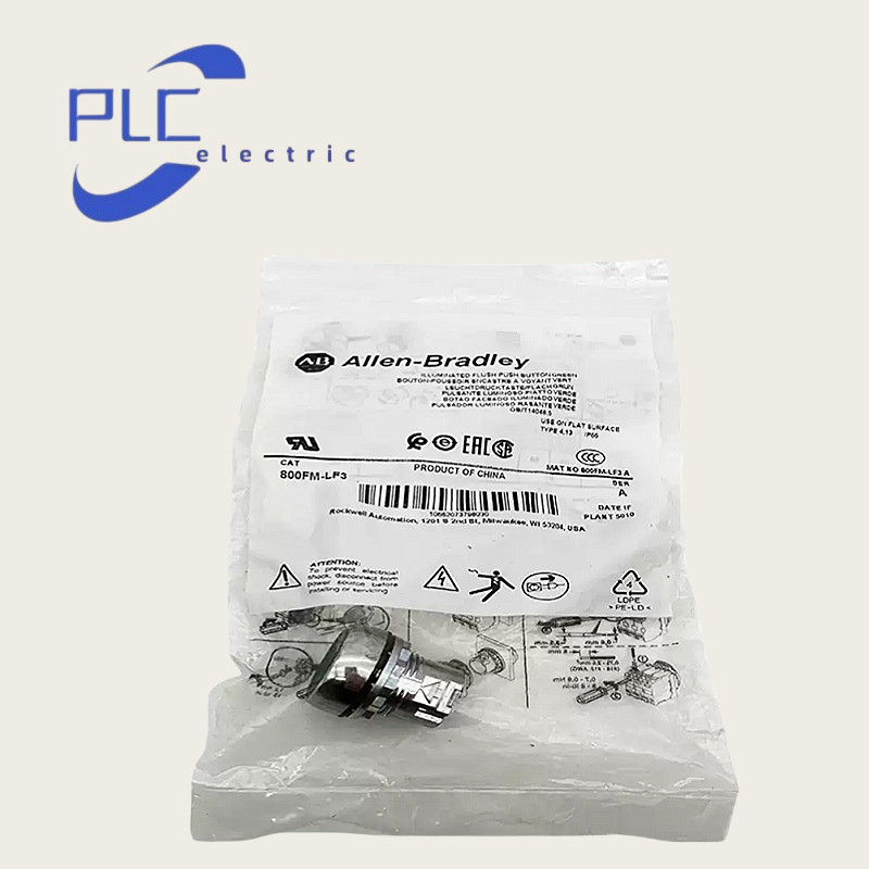 Allen Bradley 1PCS NEW Type 800FM-LF3 800F PB 22mm Momentary Push Button