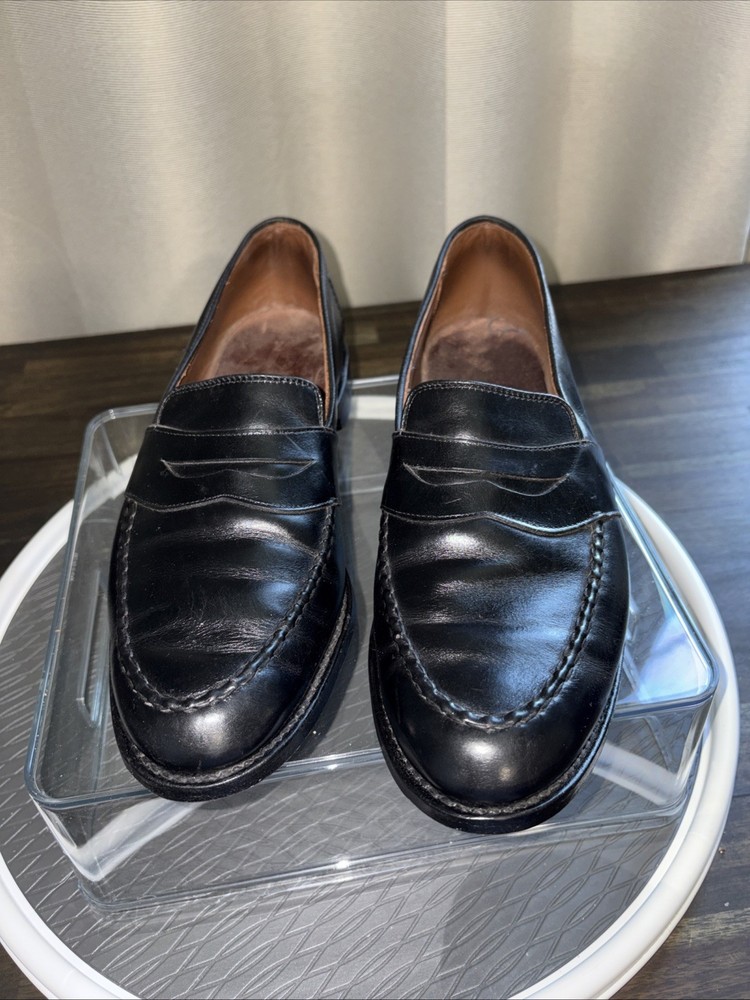 Allen Edmonds Randolph Black Leather Penny Loafer Men’s Size 12