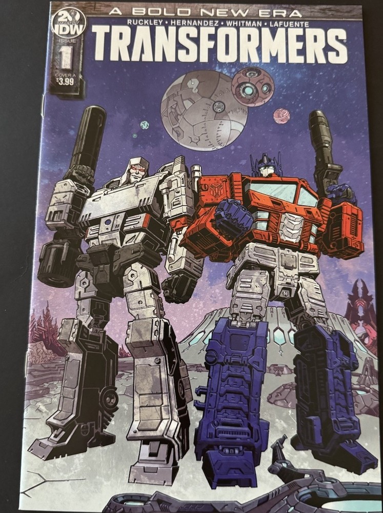 TRANSFORMERS #1 Cvr A IDW Comics 2019 1A BOLD NEW ERA (CA) Rodriguez