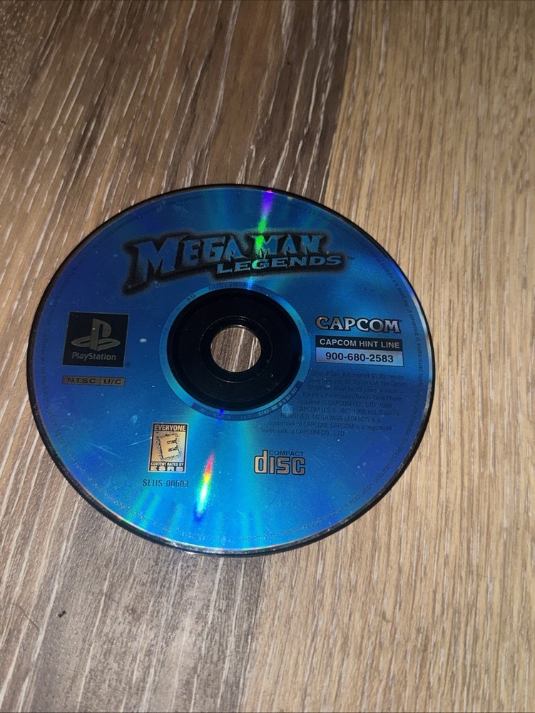 Mega Man Legends (Sony PlayStation, 1998) PS1 Disc ONLY