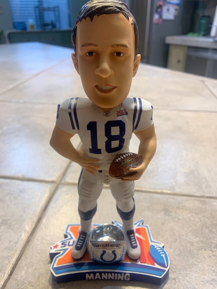 Peyton Manning Colts Super Bowl XLI Bobblehead Mint No Box