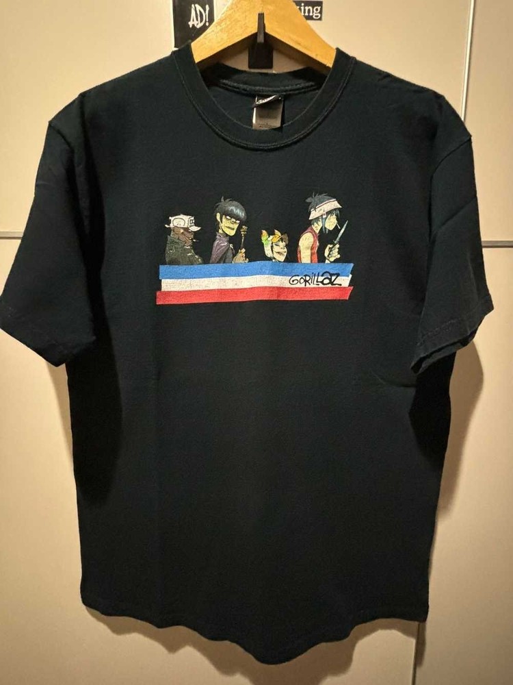 Band Tees Vintage Rare  Gorillaz band t-shirt unisex S-234XL shirt