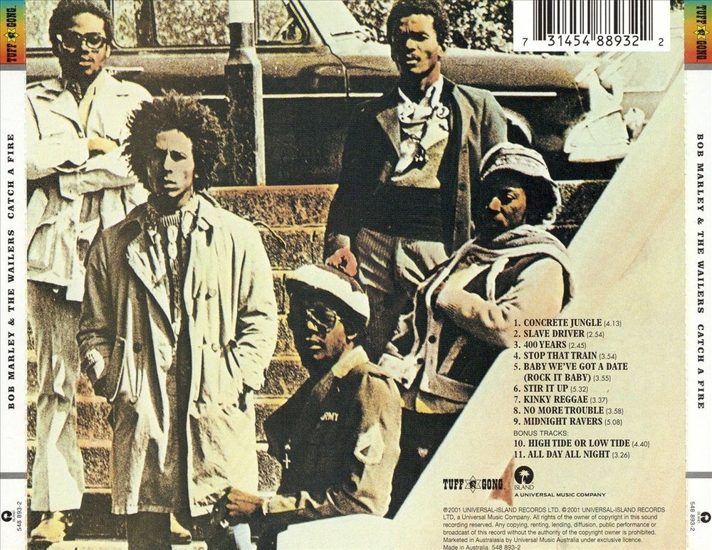 Bob Marley & The Wailers Catch A Fire [Bonus Tracks] New Cd