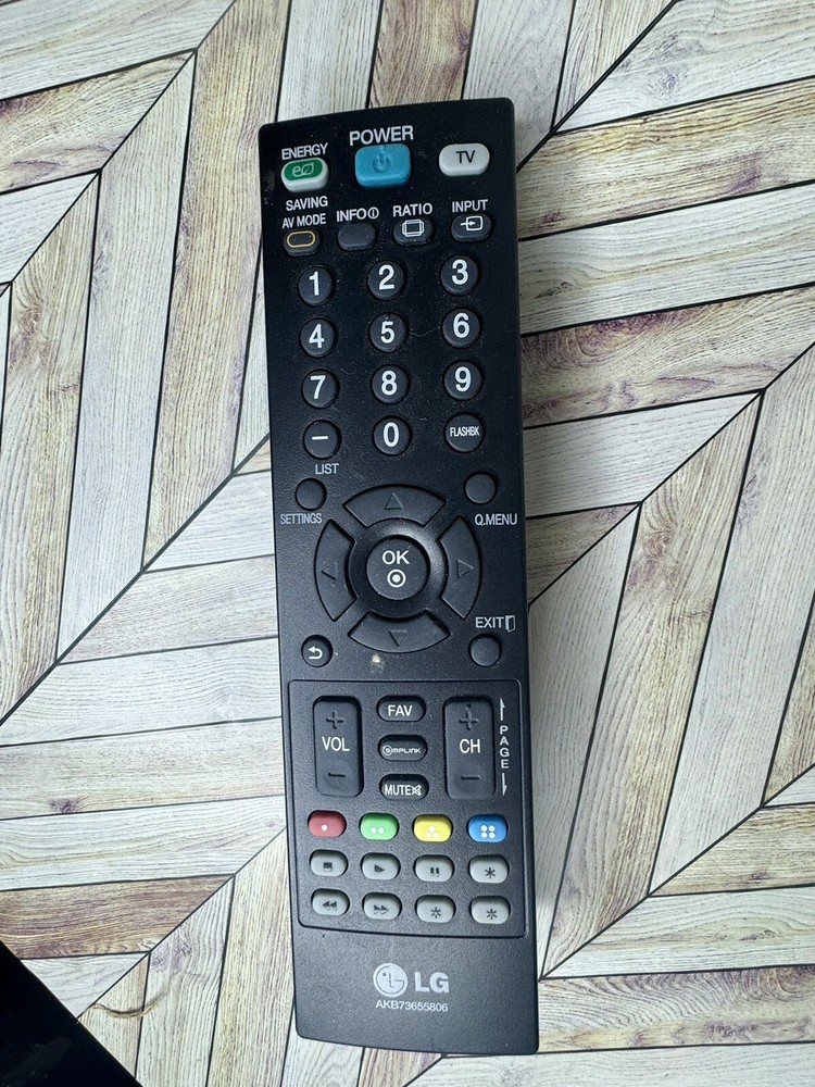 LG AKB73655806 TV Remote Compatible with 32LS3400 42PA4500 50PA450C 42LS340 & More
