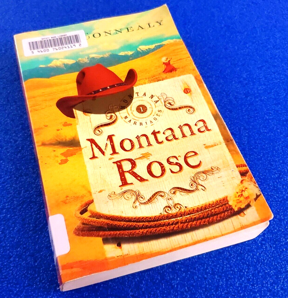 Montana Rose Paperback Western Rancher Cowboy Story Fiction Free Shipping