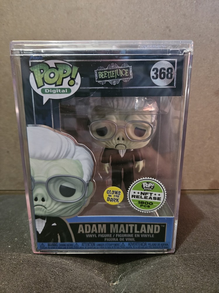 Funko Pop Glow Beetlejuice Adam Maitland Digital Vinyl Figure