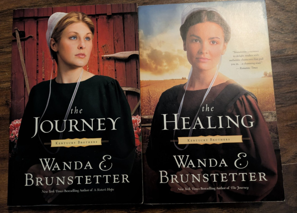 Kentucky Brothers Wanda E. Brunstetter Lot 2 Paperback Amish Christian Romance