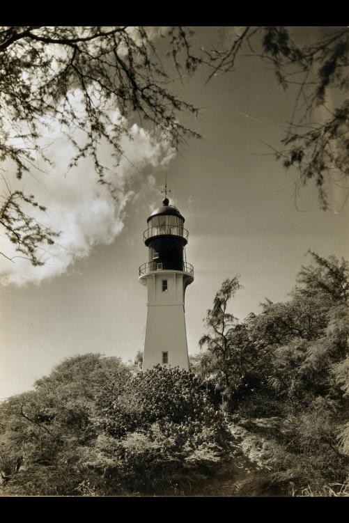 Photo:Federal service,Diamond Head Lighthouse,Honolulu,Hawaii
