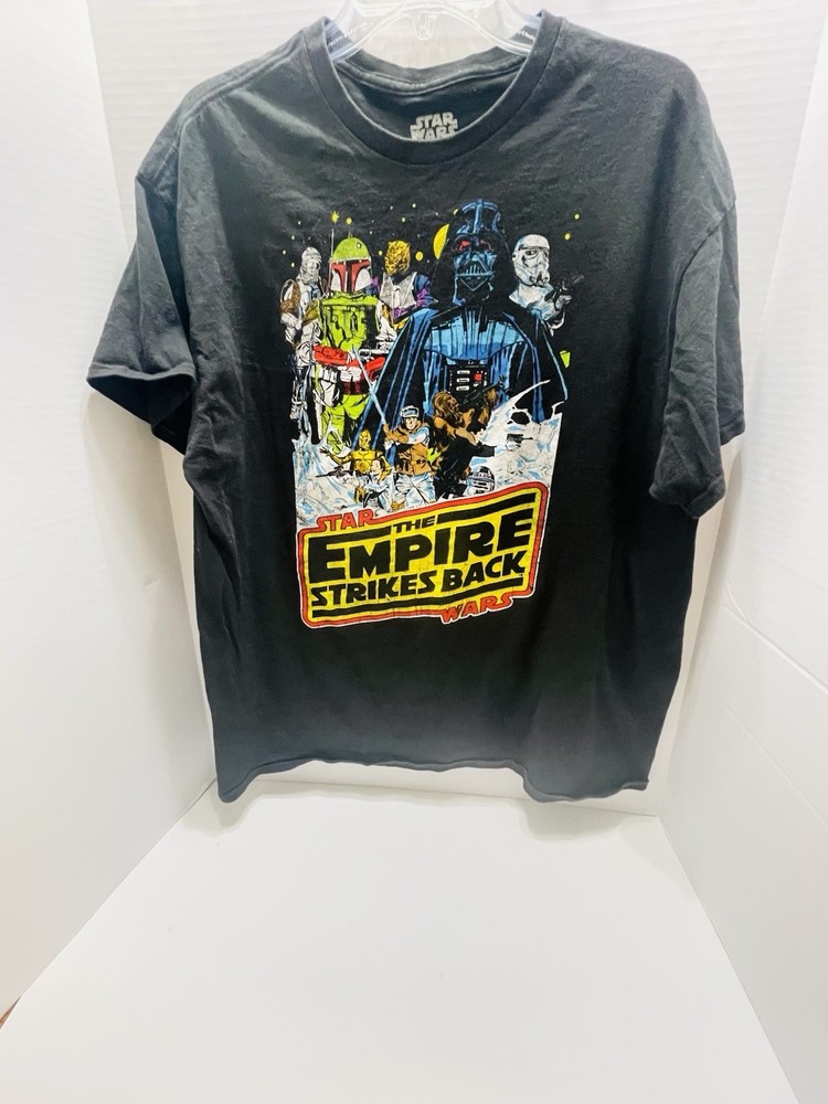 Star Wars The Empire Strikes Back T Shirt Mens Large Fifth Sun Darth Vader Hoth