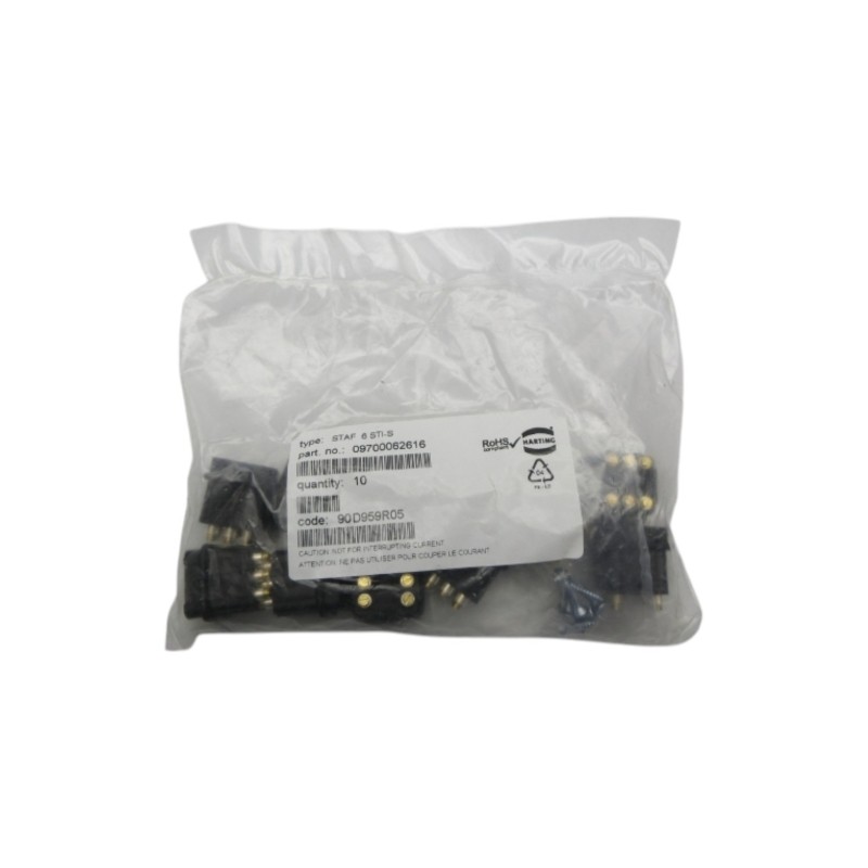 Harting 09700062616 Staf 6 Sti-S (Pkg Of 10) Nsmp