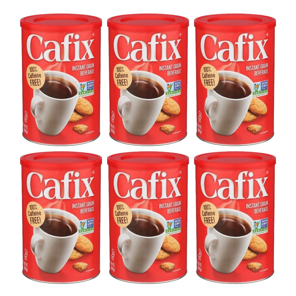 Cafix Caffeine-Free All-Natural Instant Coffee Substitute, 7.05-oz. Packages