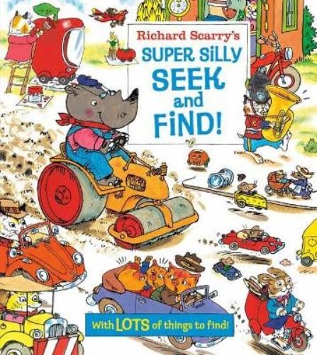 Richard Scarry Richard Scarry's Super Silly Seek and Find! (Board Book)Another great item from Rarewaves USA | Free delivery!