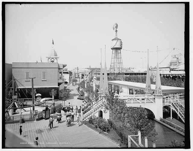 Steeplechase Park,amusement,bridges,buildings,Coney Island,New York,NY,c1903