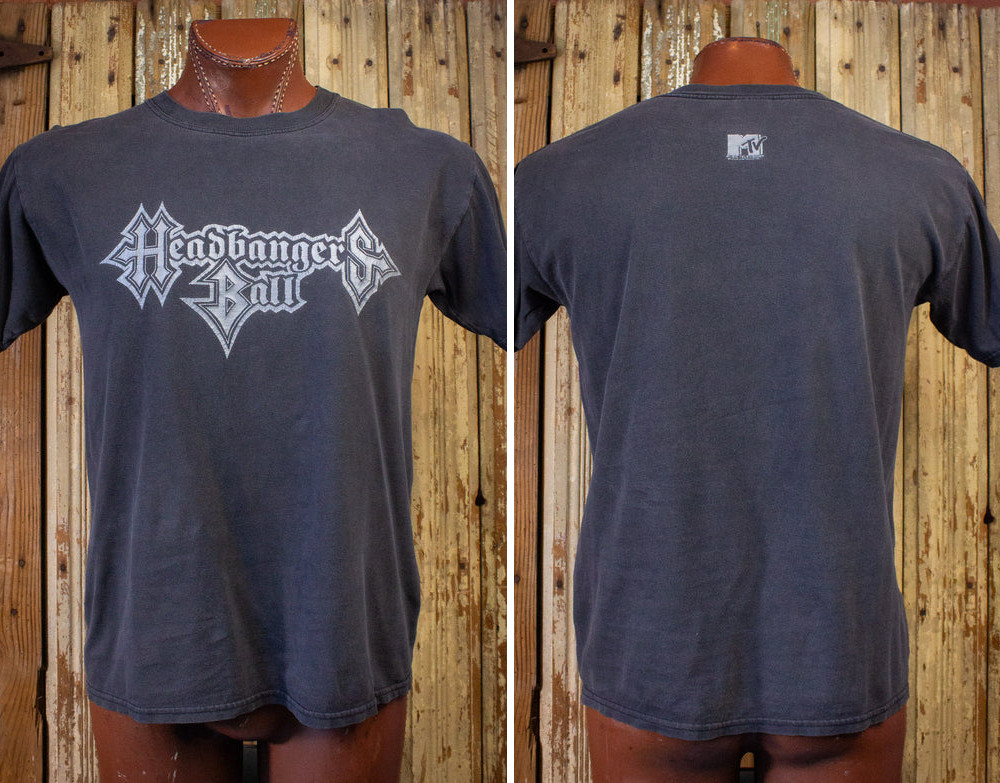 Vintage Headbangers Ball MTV Graphic T Shirt 90s