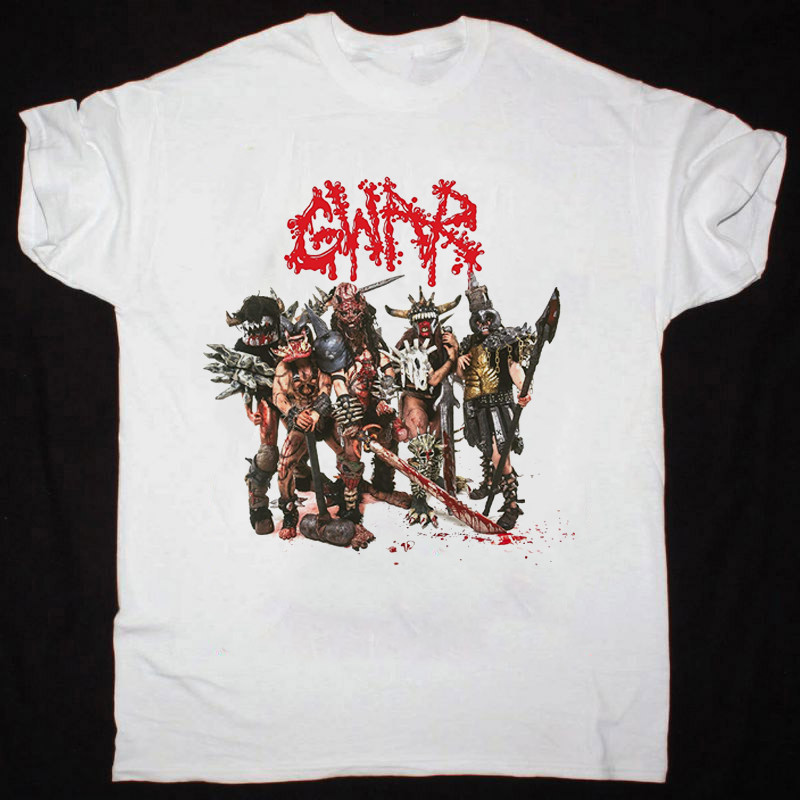 GWAR - Scumdogs of the Universe Short Sleeve White All Size Shirt