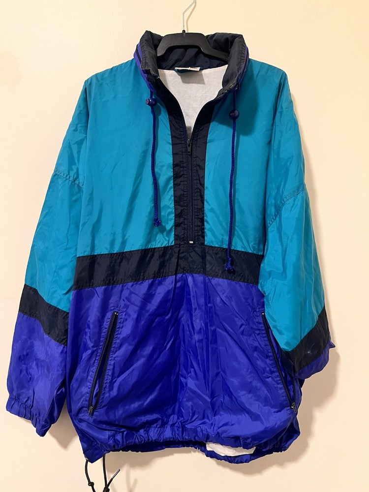 Vintage Men’s Windbreaker Size M 70s/80s Style Nylon Jacket