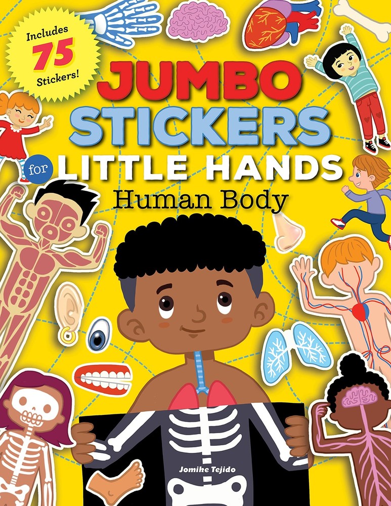 Jumbo Stickers for Little Hands: Human Body: Includes 75 Stickers (Volume 1)