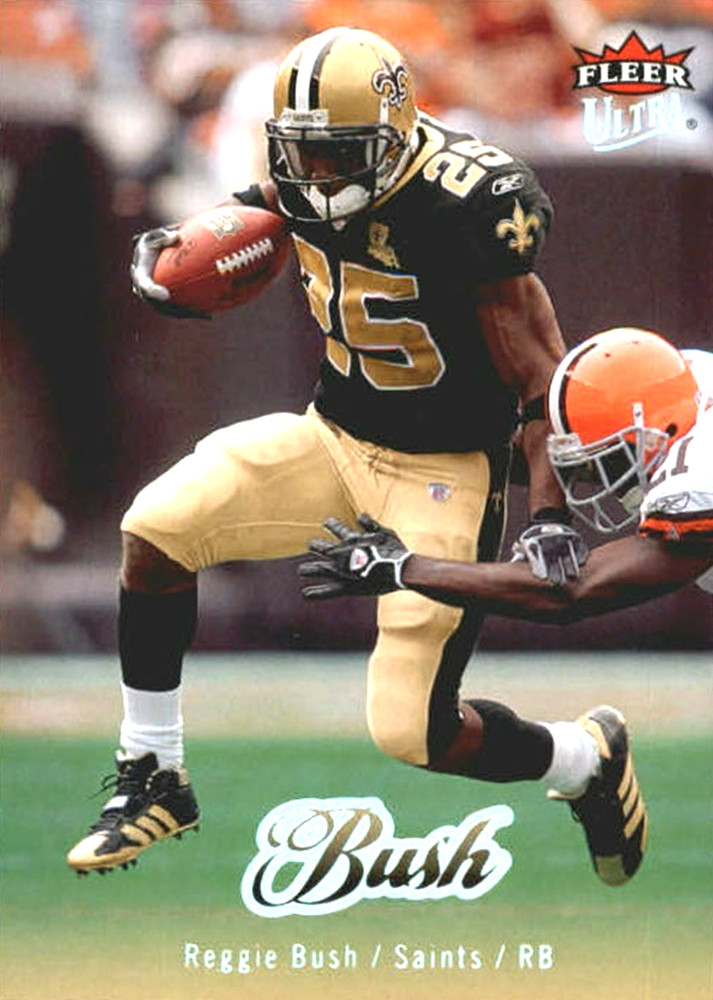 2007 Ultra #125 Reggie Bush New Orleans Saints