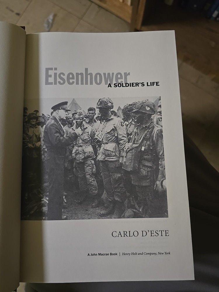 Eisenhower: A Soldier's Life by Carlo D'Este (2002, Hardcover)