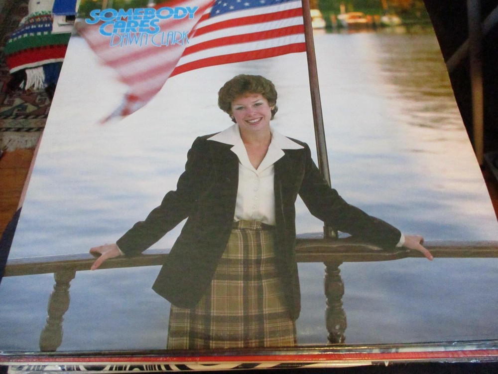 1970's DAWN CLARK Somebody Cares LP Private Gospel Christian