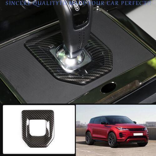 For Range Rover Evoque 2020-2024 Carbon Fiber Center Console Gear Shift Frame 1X