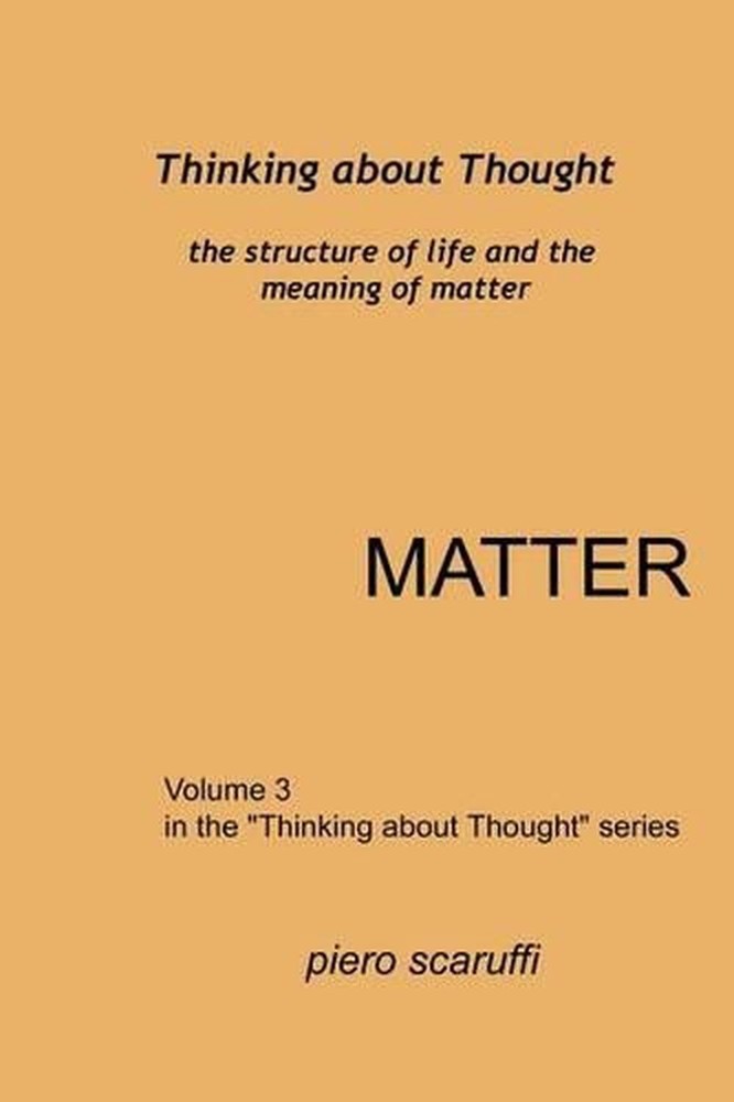 Thinking about Thought 3 - Matter by Piero Scaruffi (English) Paperback Book