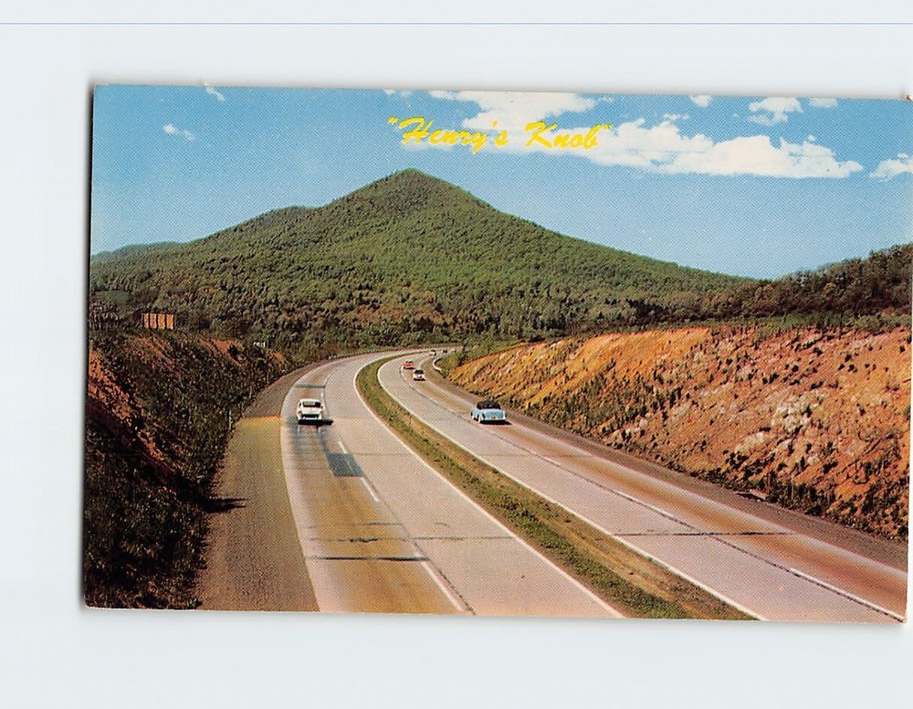 Postcard Henry's Knob Pennsylvania Turnpike World's Greatest Highway USA
