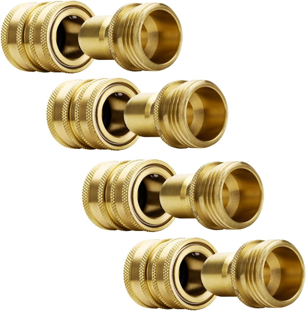 Garden Hose Quick Connect Water Hose Fittings - 3/4