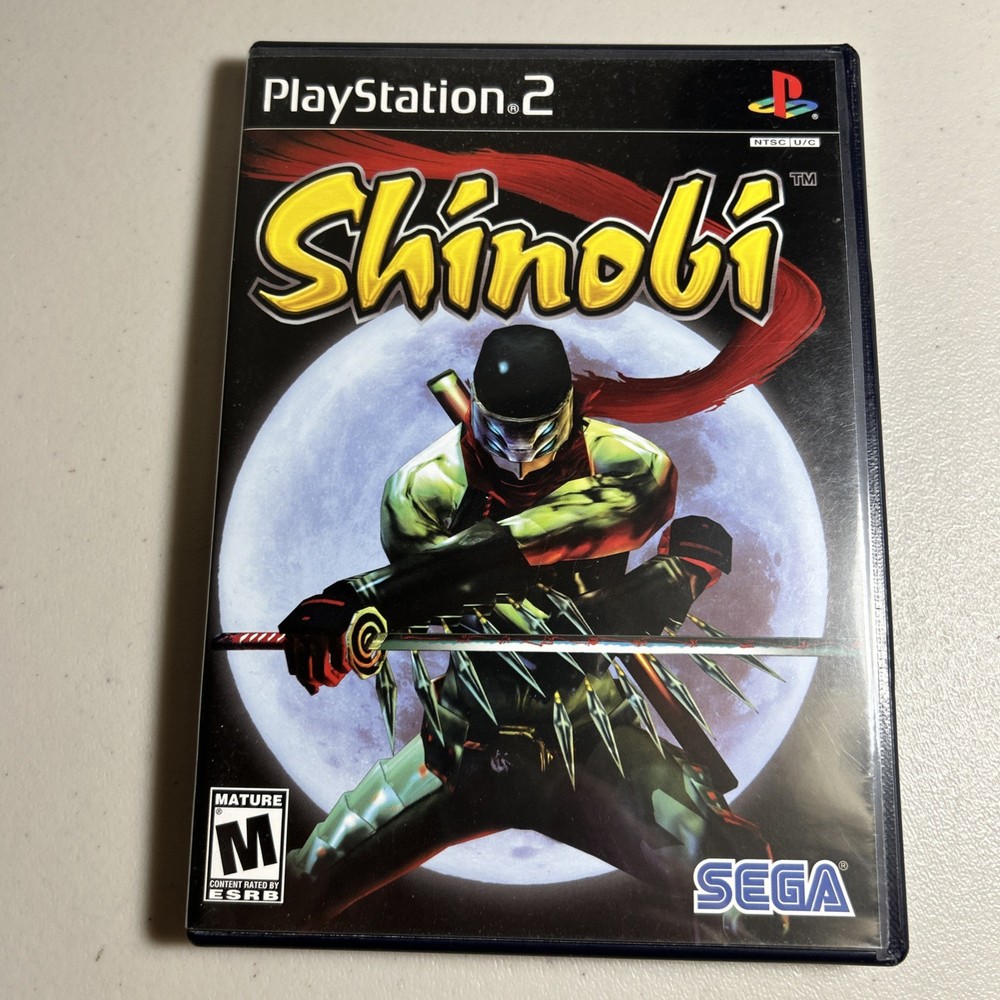 Shinobi (PlayStation 2 PS2) Great Condition CIB Complete & Tested