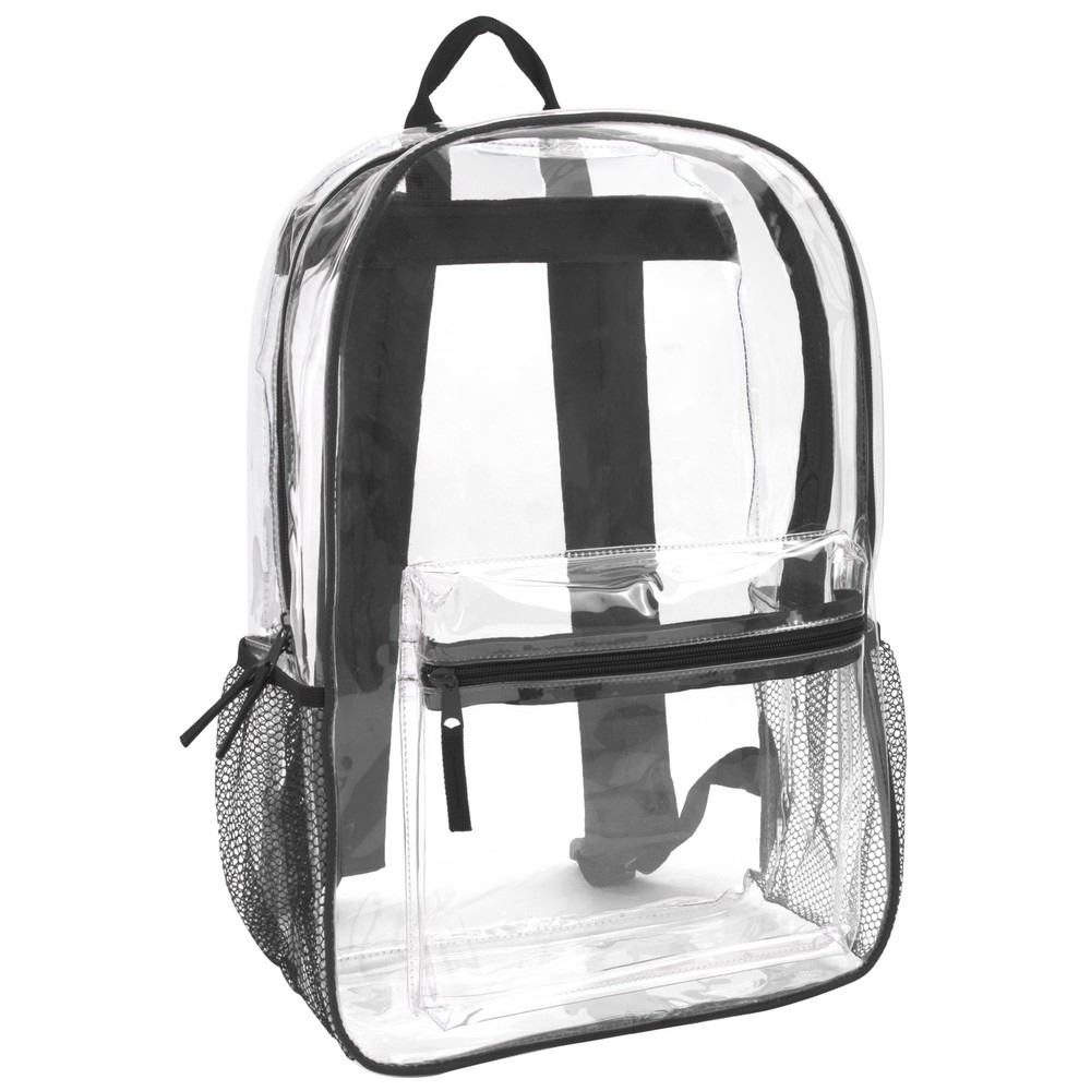 Clear Backpack Heavy Duty Transparent Bookbag for Kids, Boys, Girls, School, ...