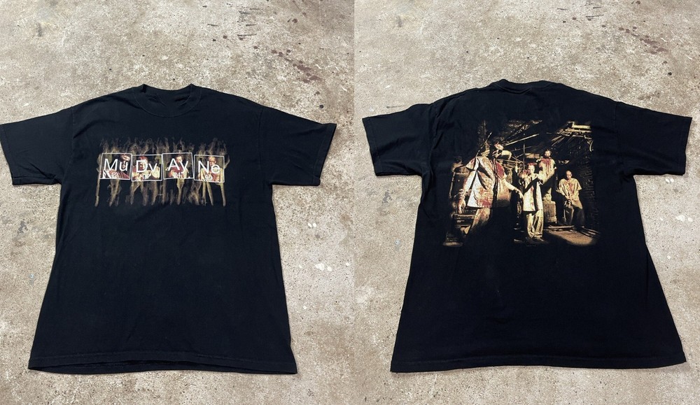Mudvayne Nu Metal Band Tour Concert 2sides T-shirt S to 5XL BA561