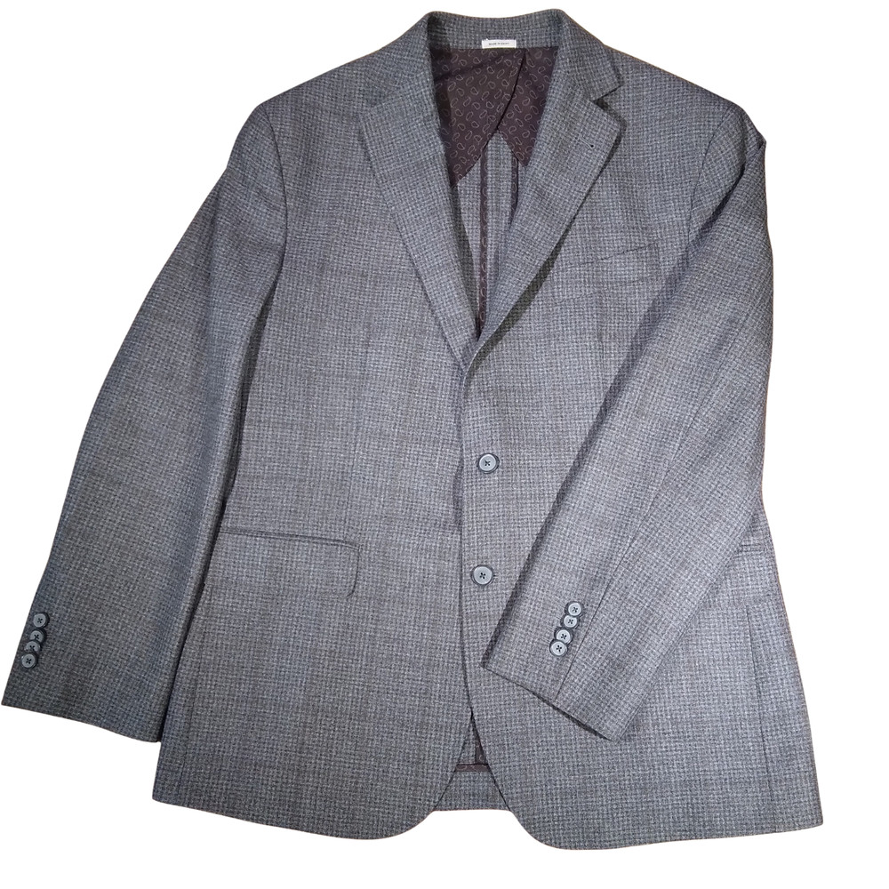Joseph Abboud Suit 42R Modern Fit Lanificio Di Pray 100% Wool Made in Egypt