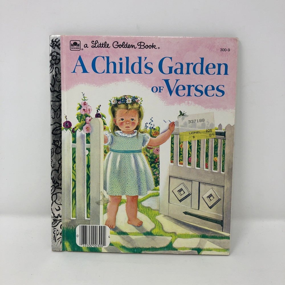A Little Golden Book, A Child’s Garden Of Verses By Robert Louis Stevenson