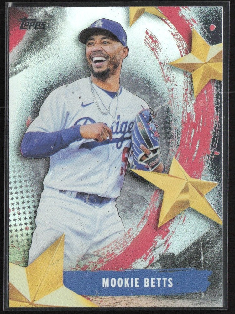 2025 Topps Series 1 Stars of MLB Mookie Betts Los Angeles Dodgers #SMLB-17