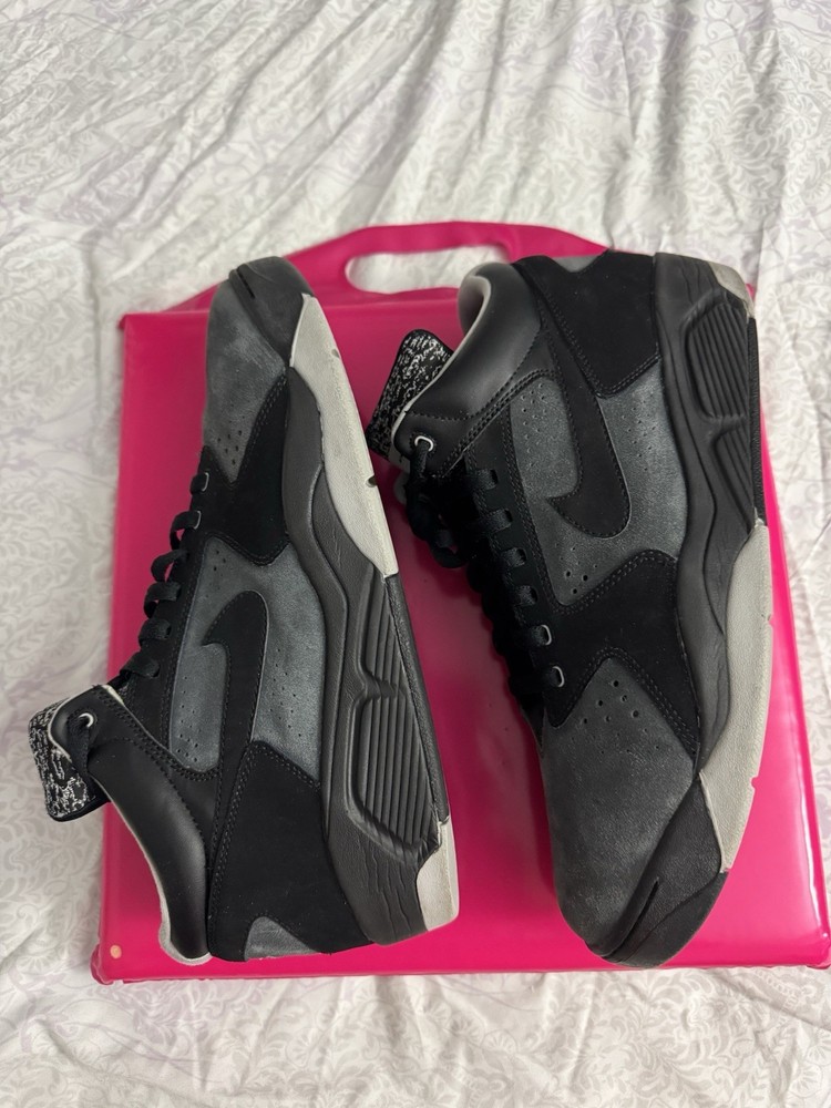 Nike Air Flight Lite 15’’Black/ Gray Men’s Size 11.5 US Rare Color.