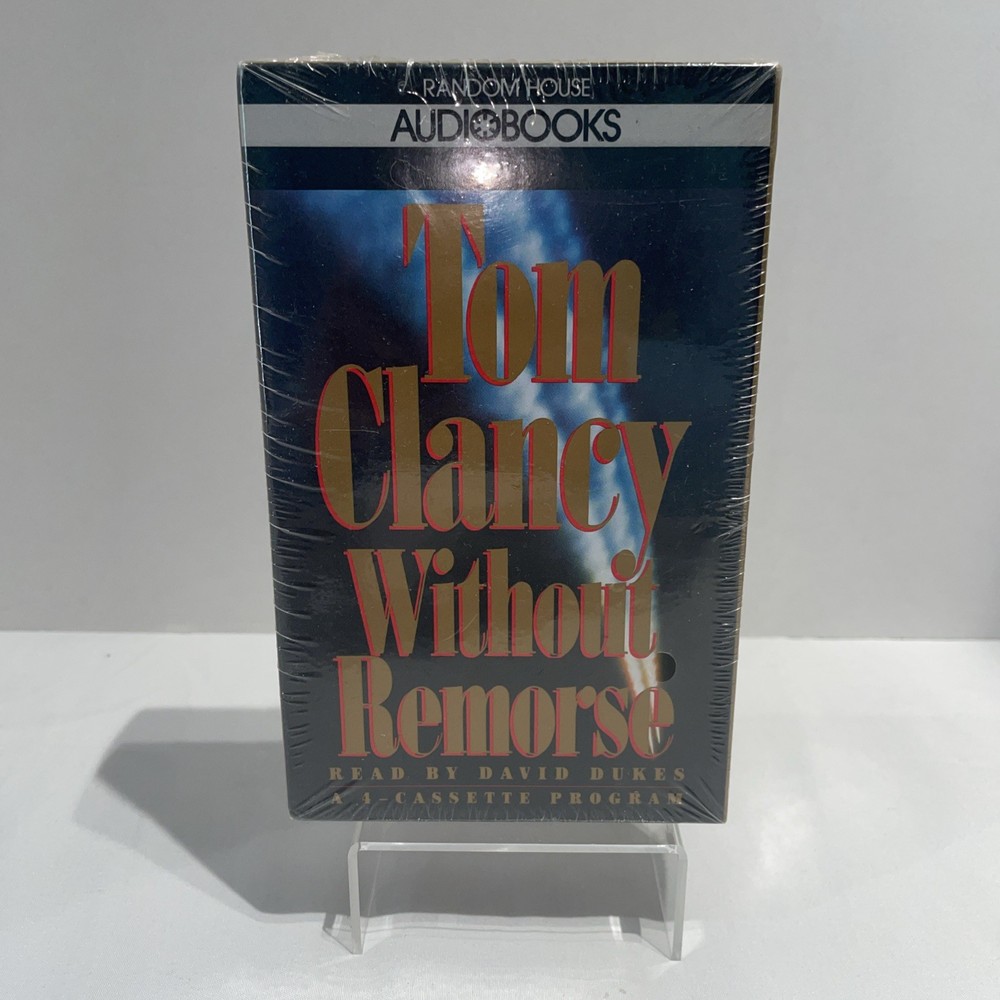 Vintage Tom Clancy: Without Remorse by Tom Clancy (1993, Audiobook )