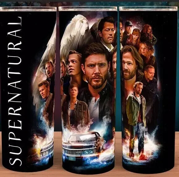 Supernatural Winchester Sam - Dean - Castiel Cup Mug Tumbler 20oz
