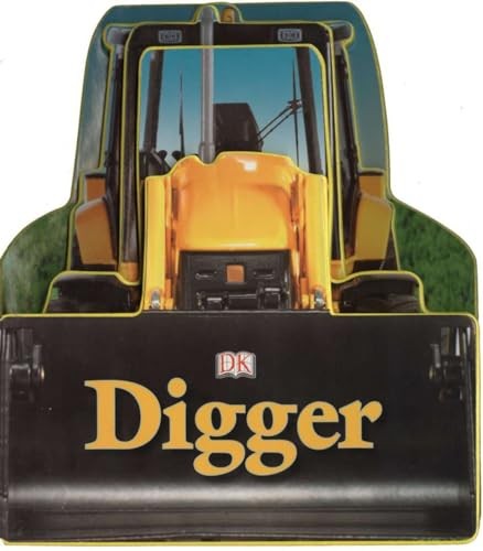 Diggers (Shaped Board Books), DK