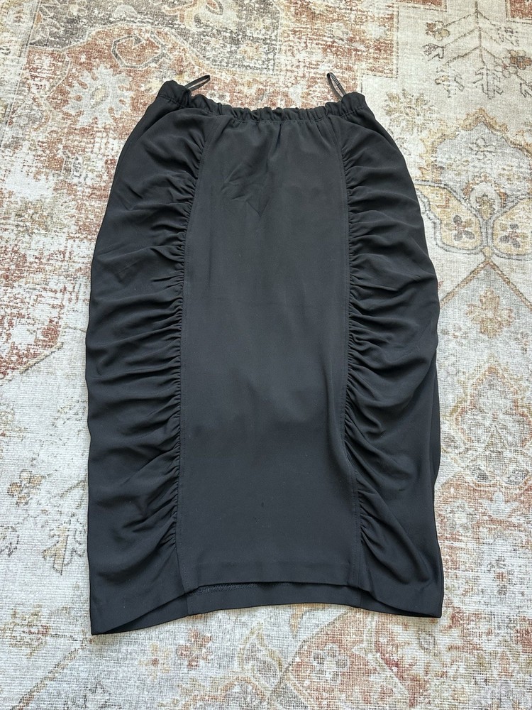 Lafayette 148 Women's Black Skirt Size S Knee Length Pull On