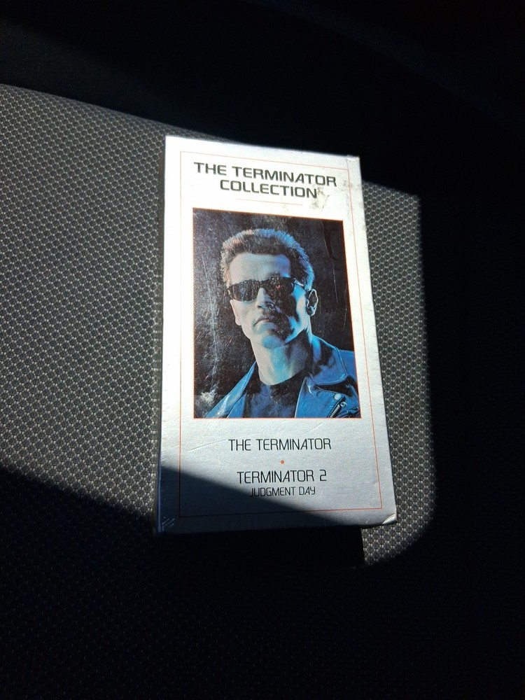 New Sealed The Terminator Collection 1 & 2 (VHS, 1995, 2-Tape Set)