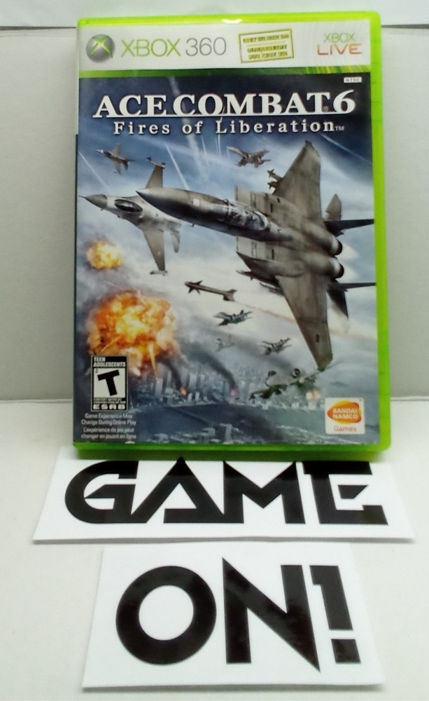 Ace Combat 6: Fires of Liberation (Xbox 360, 2007) Complete Tested Working-image