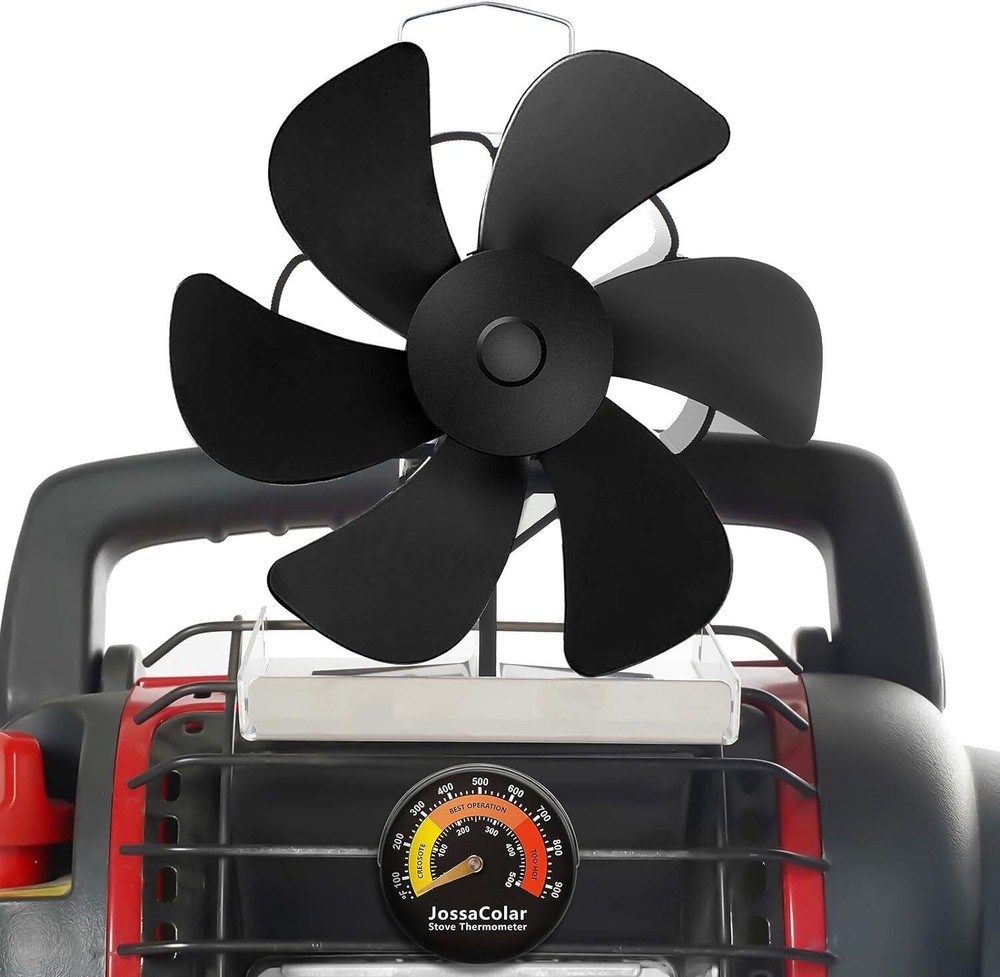 Wood Stove Fan for Buddy Heater, Heat Powered Fireplace Fan Thermoelectric