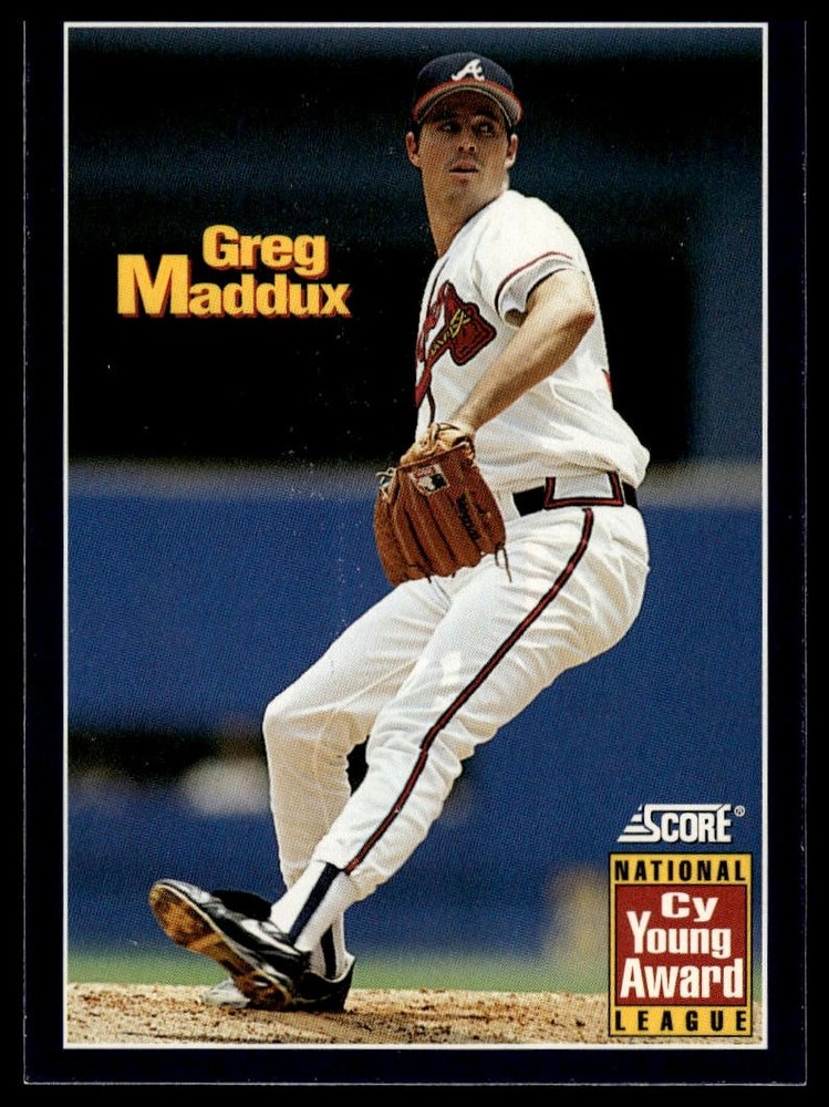 1994 Score #634 Greg Maddux