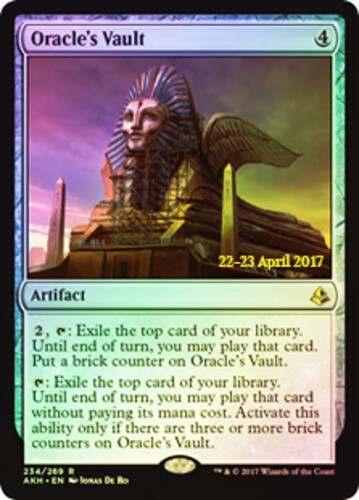 Pre-Release Promos - Oracle's Vault - Foil - Prerelease Promo