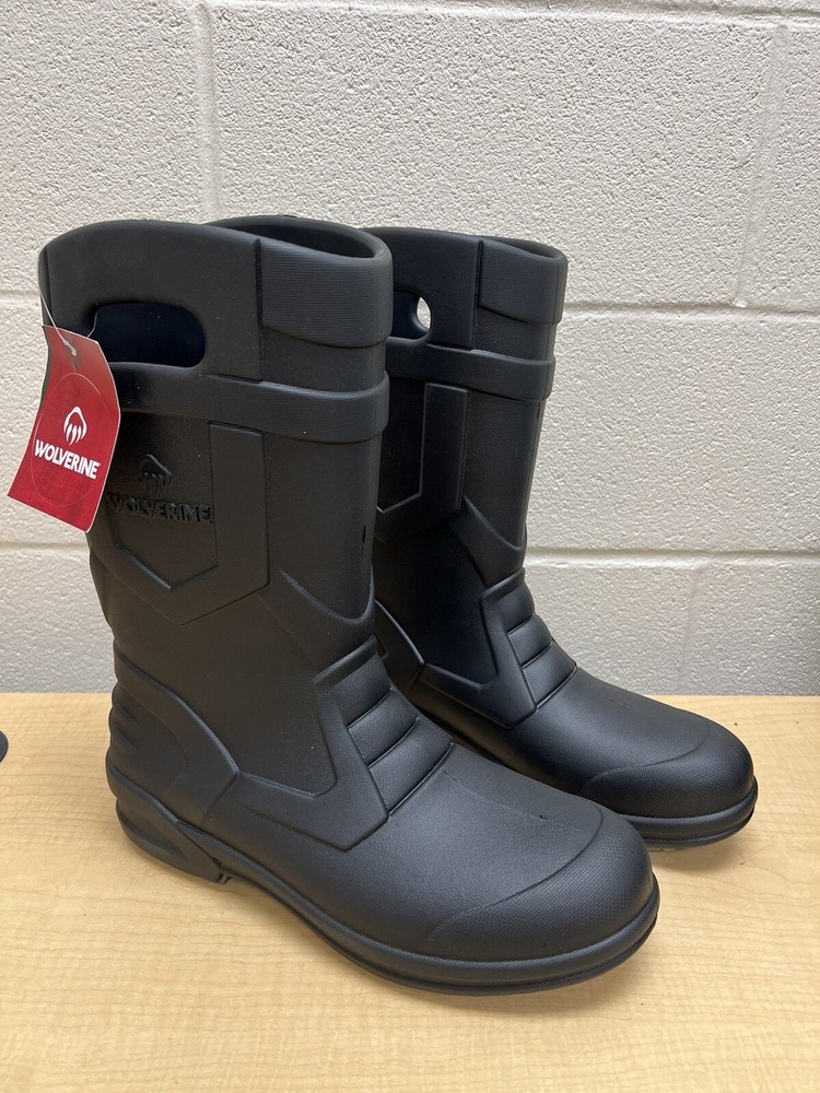Brand New Wolverine Scout Mens Size 8 Oil Slip Resistant Rubber Boots