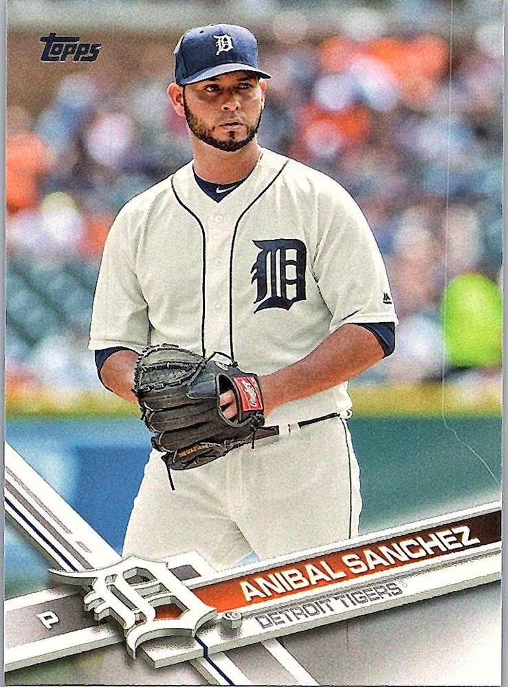2017 Topps #83 Anibal Sanchez Detroit Tigers