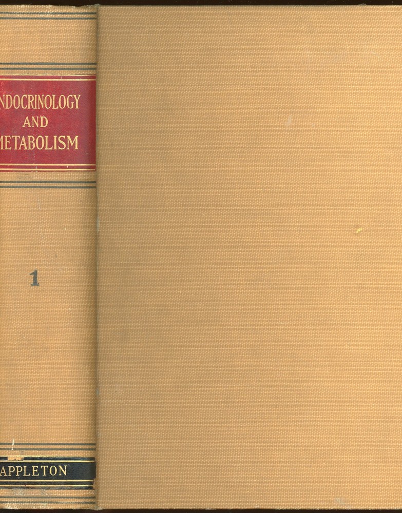 vintage Medical: ENDOCRINOLOGY&METABOLISM, Vol 1, ed by Barker et al. 1922.